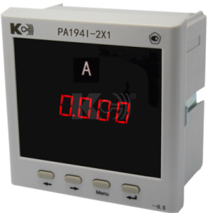 PA194I-2X1 Амперметр 1-канальный (базовая модификация, лицевая панель 120х120 мм)