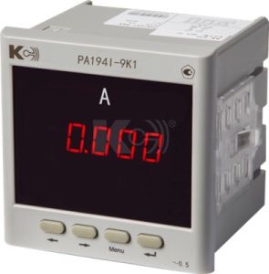 PA194I-9K1 Амперметр 1-канальный (1 порт RS-485, 1 аналоговый выход, габаритные размеры лицевой пане
