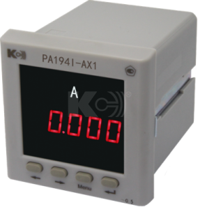 PA194I-AX1 Амперметр 1-канальный (базовая модификация, лицевая панель 74х74 мм)